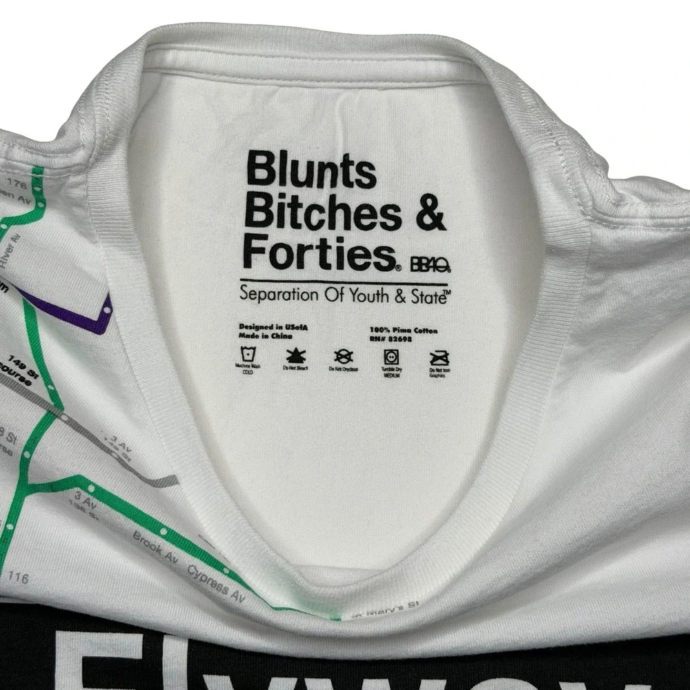 Blunts b*tches forties Brooklyn NY streetwear shirt‎